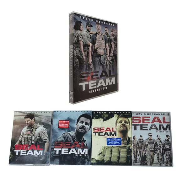 SEAL TEAM Seasons 1-5 DVD 24-Discs The Complete Series Fast Shipping Brand New i - Picture 2 of 2